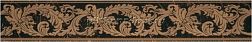 Versace Marble 240883 Fas.10 Barocch.Nero Бордюр 9,6х58,5 см