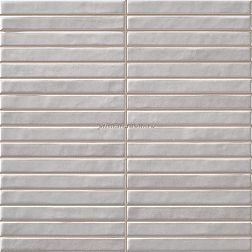 La Platera Kromo Pencil Ash Серая Матовая Настенная плитка 35x35 см