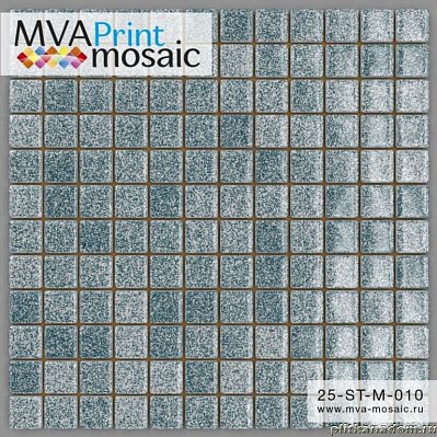 MVA-Mosaic 25ST-M-010 Стеклянная мозаика 31,7x31,7 (2,5х2,5)