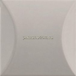 Ava Ceramica UP Cuscino Grey Glossy Серая Глянцевая Настенная плитка 10x10 см