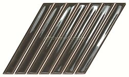 Wow Spike Bars Настенная плитка 135026 B Ebony Gloss 15x25,9