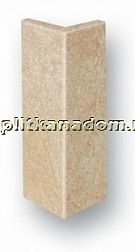 Stroeher Keraplatte Roccia 841 Rosso Угловой подступенник 15,7х6 см