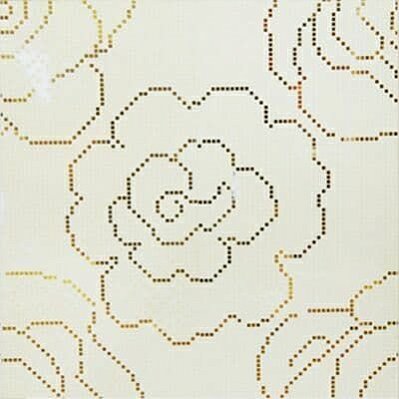 Halcon Ceramicas Ispira Rosas Mosaico Gold Мозаика 30х60 (2 шт.)