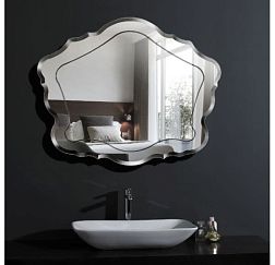 Francesco Conti Bianco зеркало 900*700 фигурное
