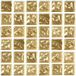 Architeza Gold FWOY-20 Стеклянная мозаика формованная 32,2х32,2 (кубик 2х2) см