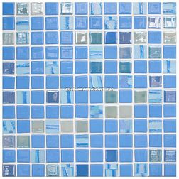 Vidrepur Astra Blue Голубая (на сетке) Мозаика 31,7х31,7 см