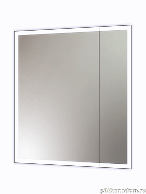 Зеркало-шкаф Континент Reflex 700х800 с подсветкой МВК026