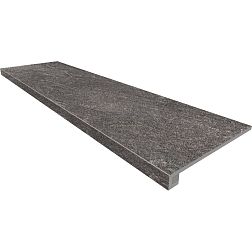 Estima Tramontana TN02 Anthracite Черная Матовая + Подступенок (14,5x120) Ступень 33х120 см