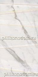 Gardenia Orchidea Unique Marmi 57821 Statuario Decoro Linee Декор 40x80 см