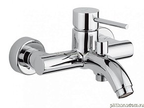 Emmevi Rubinetterie Piper 45001 Смеситель для ванной без аксессуаров,настенный (хром)