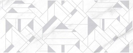 Azori Alpi Carpet Белый Глянцевый Декор 20,1x50,5 см
