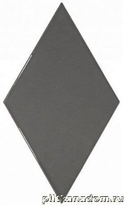 Equipe Rhombus Dark Grey Керамогранит 15,2х26,3 см