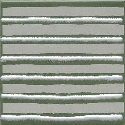 Kerama Marazzi Бахия Декор 4 зелёный глянцевый 9,8x9,8 см