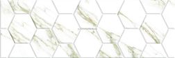 Emtile Valente Sot Gold Белая Глянцевая Настенная плитка 20x60 см