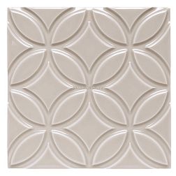 Adex Neri ADNE4135 Relieve Botanical Sierra Sand Бежевая Глянцевая Настенная плитка 15х15 см