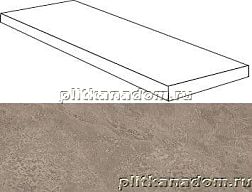 Atlas Concorde Russia Force 620070001020 Grey Scalino Angolare Sx Ступень угловая левая 33х120 см