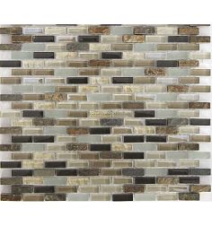 Decor-mosaic Премиум MDP-42 Мозаика (стекло, камень) 1х3 30х30 см