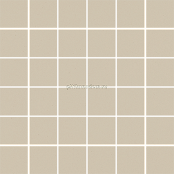 Paradyz Modernizm Bianco Mozaika Cieta K.4,8X4,8 Мозаика 29,8x29,8 см
