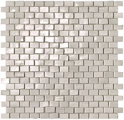 Fap Ceramiche Brickell White Brick Mosaico Gloss Мозаика 30x30 см