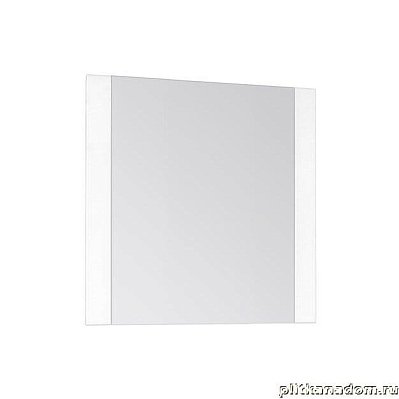 Style line Монако Зеркало 70х70, Осина белая-белый лакобель
