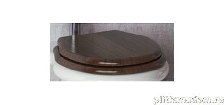 Disegno ceramica Paolina, быстросьемное деревянное сиденье с микролифтом, орех, петли бронза