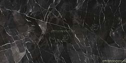 Kutahya Black Calacatta Kristal Rectified Parlak Nano Черный Полированный Керамогранит 60x120 см