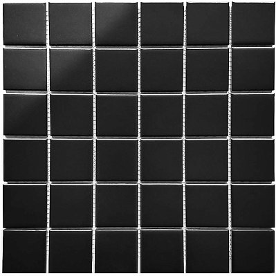 Starmosaic Homework Black Matt Мозаика 30,6х30,6 (4,8х4,8)