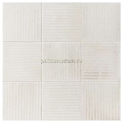 Equipe Raku Line White Белый Матовый Керамогранит 10x10 см