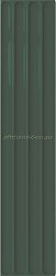 DNA tiles Plinto In Green Gloss Зеленая Глянцевая Настенная плитка 10,7x54,2 см