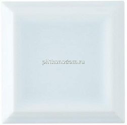 Adex Studio ADST1065 Liso Framed Ice Blue Голубая Глянцевая Настенная плитка 7,3х7,3 см