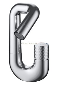 Iddis Twist TWISBBTi01 Смеситель для умывальника с управлением Push Control