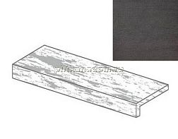 Atlas Concorde Mark Graphite Elemento L Strutturato Спецэлемент 60х15 см