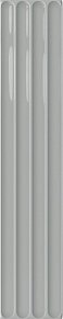 DNA tiles Plinto In Grey Gloss Серая Глянцевая Настенная плитка 10,7x54,2 см