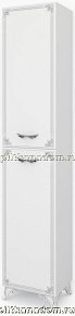 Какса-А Классик-Д 4064 Пенал Белый с серебром 40х190х30