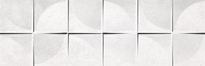 Ceramika-Konskie Locarno White Guadra Настенная плитка 25х75 см