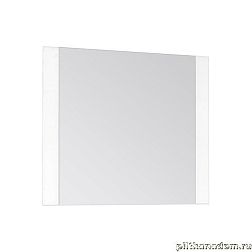 Style line Монако Зеркало 80х70, Осина белая-белый лакобель