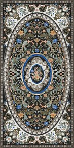 Керама Марацци Ковры SG596102R-D Фиори обрезной лаппатированный Декор 119,5х238,5 см