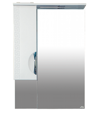 Зеркальный шкаф Misty Престиж - 60 Зеркало лев. белое Э-Прсж02060-013Л