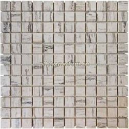 Chakmaks Mosaic Anatolian Stone 23х23 Vanilla Wood Мозаика 30,5х30,5 (2,3х2,3) см
