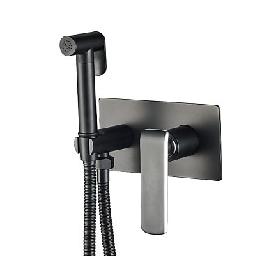 Haiba HB55548-7 Гигиенический душ со смесителем, черный