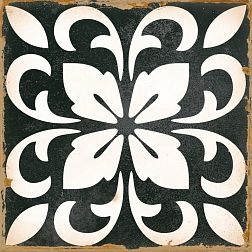 Harmony Casablanca Rialto Черно-белая Матовая Керамическая плитка 12,5x12,5 см
