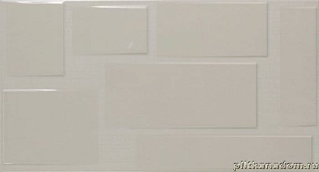 Fanal Blocks Relieve Gris Настенная плитка 32,5х60