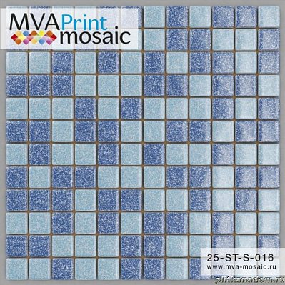 MVA-Mosaic 25ST-S-016 Стеклянная мозаика 31,7x31,7 (2,5х2,5)