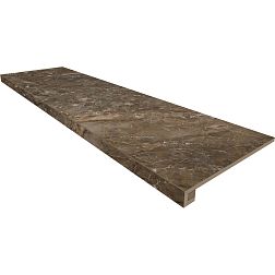 Estima Bernini BR04 Dark Brown + Подступенок (14,5x120) Коричневая Матовая Ступень 33х120 см