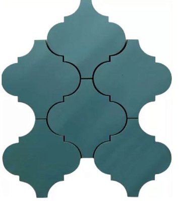 Imola Play Mk.ArabescoV Синяя Глянцевая Мозаика 32,1х37,3 см
