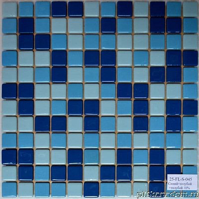 MVA-Mosaic 25FL-S-045 Стеклянная мозаика 31,7x31,7 (2,5х2,5)
