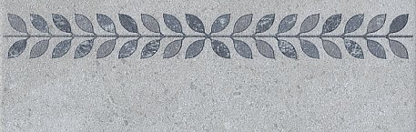 Керама Марацци Аллея (ST13-G9118) Подступенник декорированный 30х9,6 см