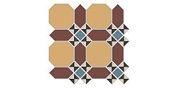 Top Cer Inver Jeddah Sheet Микс Матовая Мозаика 29,4х29,4 см