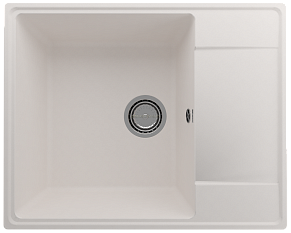 Ulgran Quartz Prima 605-01, жасмин Мойка кухонная 48,5х20