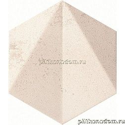 Tubadzin Free Space Hex White STR Декор 11х12,5 см
